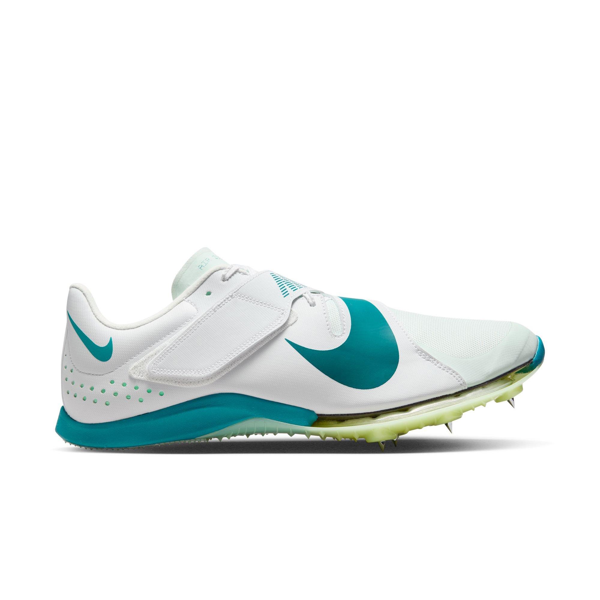 Nike Long Jump Elite Track Spike White/Bright Spruce | Hibbett